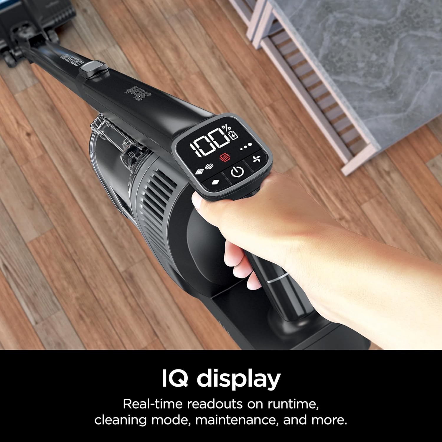 Shark WZ531H Cordless Pro Stick Vacuum with Powerfins Brushroll, HEPA Filtration, Self-Cleaning Brushroll, LED Headlights, 40-Min Runtime