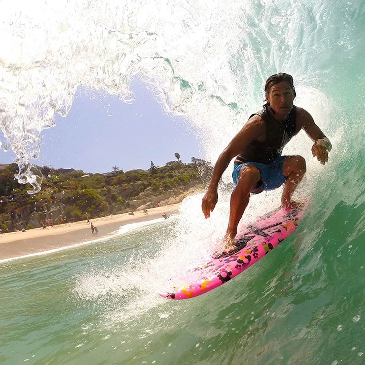 Catch Surf Beater Twin Fin 54x22 / Hot Pink