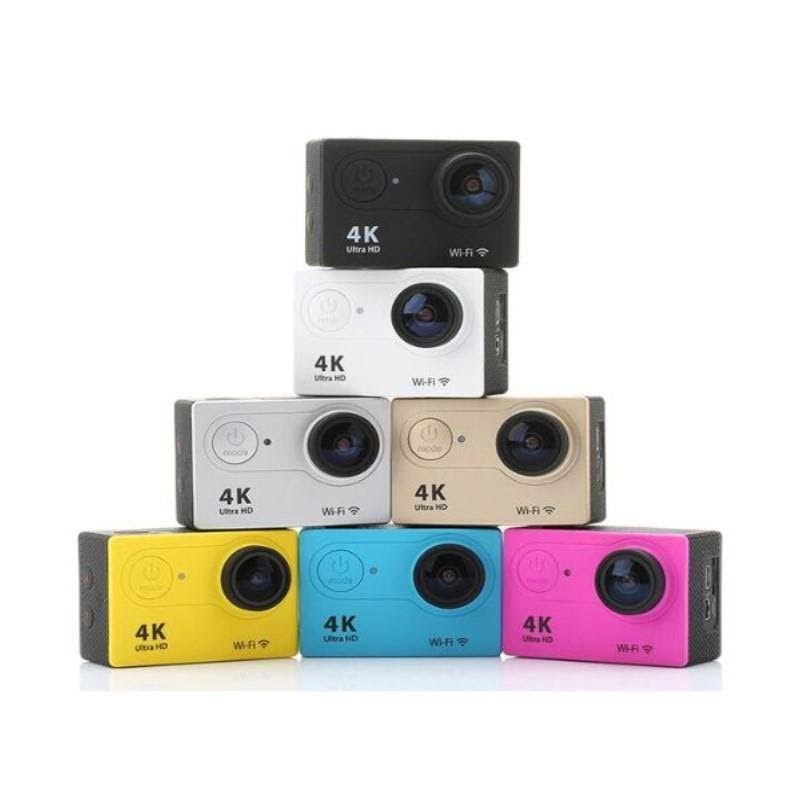 IPM 4K Waterproof 12 Mega Pixel Ultra HD Action Camera with WiFi - Black