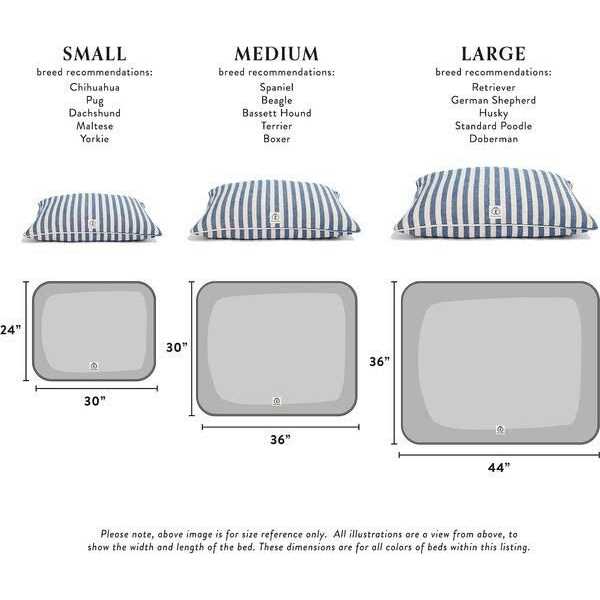 Harry Barker Vintage Stripe Envelope Dog Bed - Pet Supplies online store