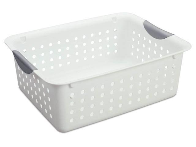 Sterilite Multi-Size Plastic Storage Basket Bin Organizer Bundle Set