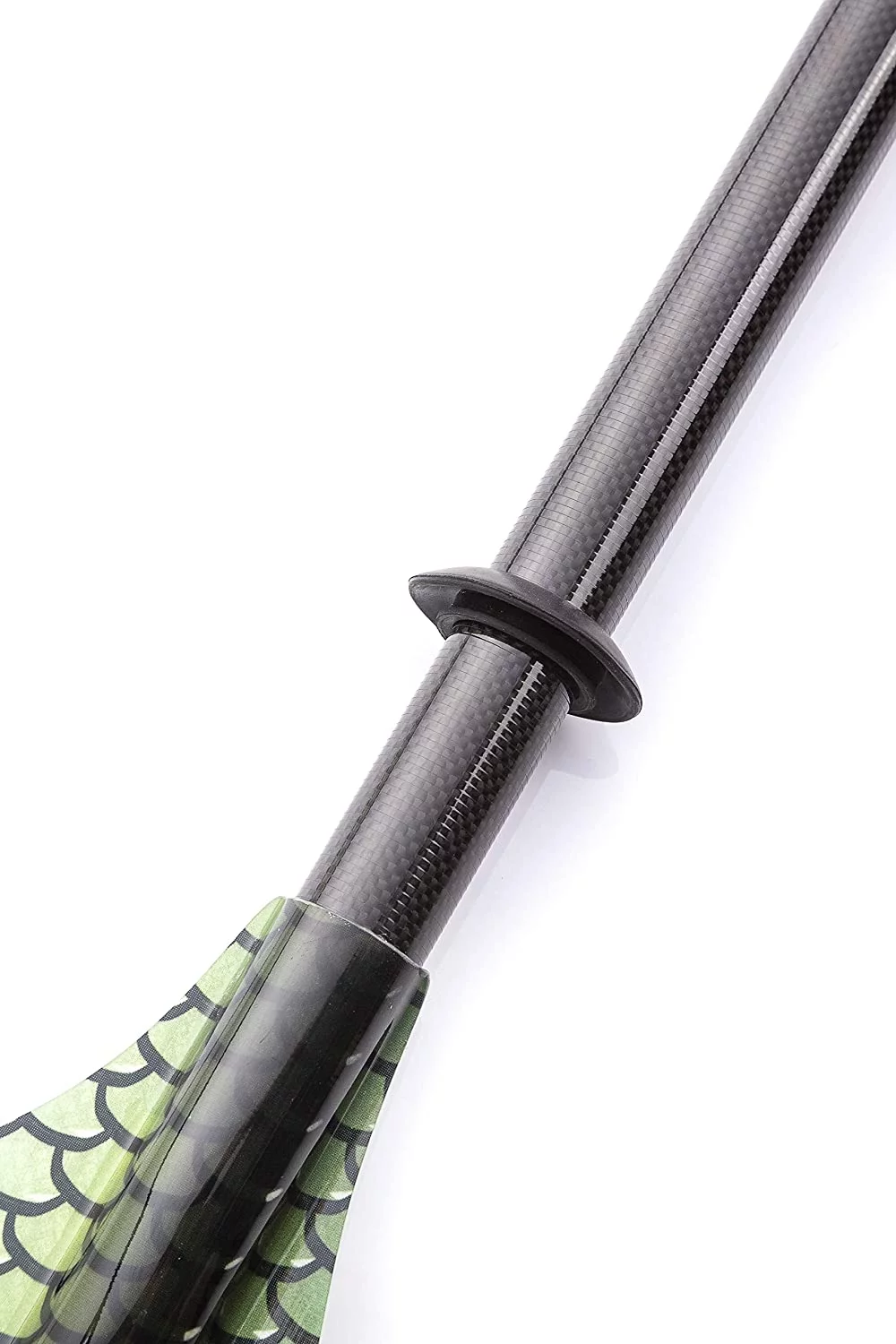 Graphic Fiberglass Multi Functional Kayak Paddle (Green Scale Design) - Radiant Selections