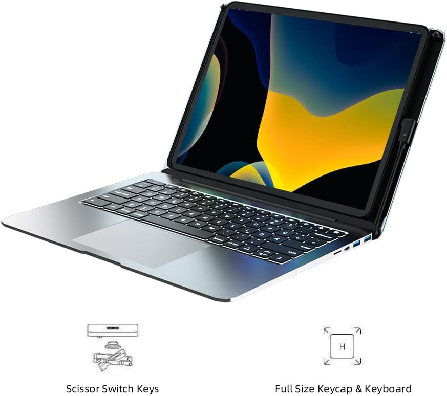 doqo Magnetic Keyboard Case for iPad Air 5th Generation(2022)/iPad Air 4th Generation(2020), iPad Pro 11 2018/2020/2021