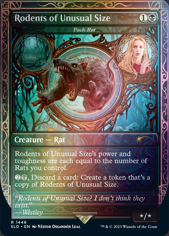Wizards of the Coast Magic The Gathering: Secret Lair - The Princess Bride (Foil Edition) Collectible Card Set, Card set, 9 pieces