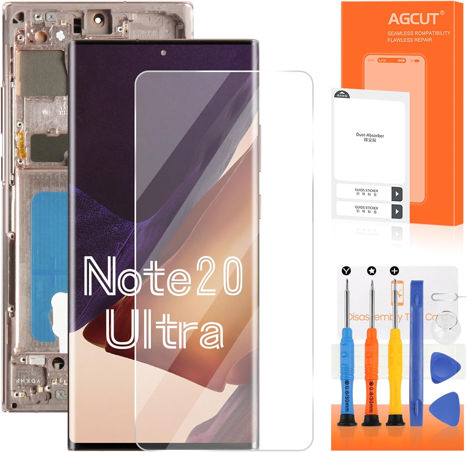 OLED for Samsung Galaxy Note 20 Ultra Screen Replacement for Samsung Note 20 Ultra LCD Display SM-N986B SM-N985 SM-N986U LCD Digitizer Touch Assembly