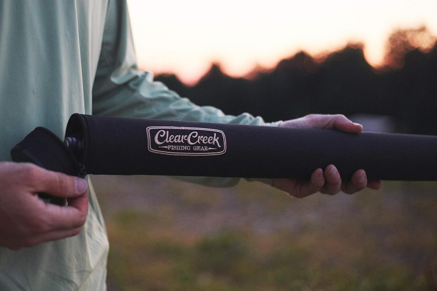 Clear Creek Fly Fishing Rod Tube - 9' - Easy to Carry Complete Protection Storage Case