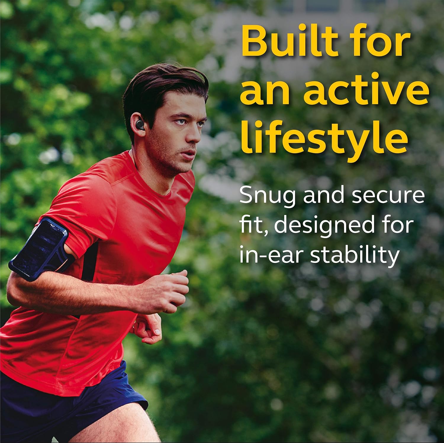 Jabra Elite Sport Earbuds – Waterproof Fitness & Running Earbuds with Heart Rate and Activity Tracker