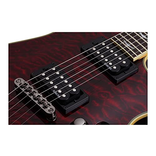 Schecter Omen Extreme-6 Electric Guitar - Black Cherry