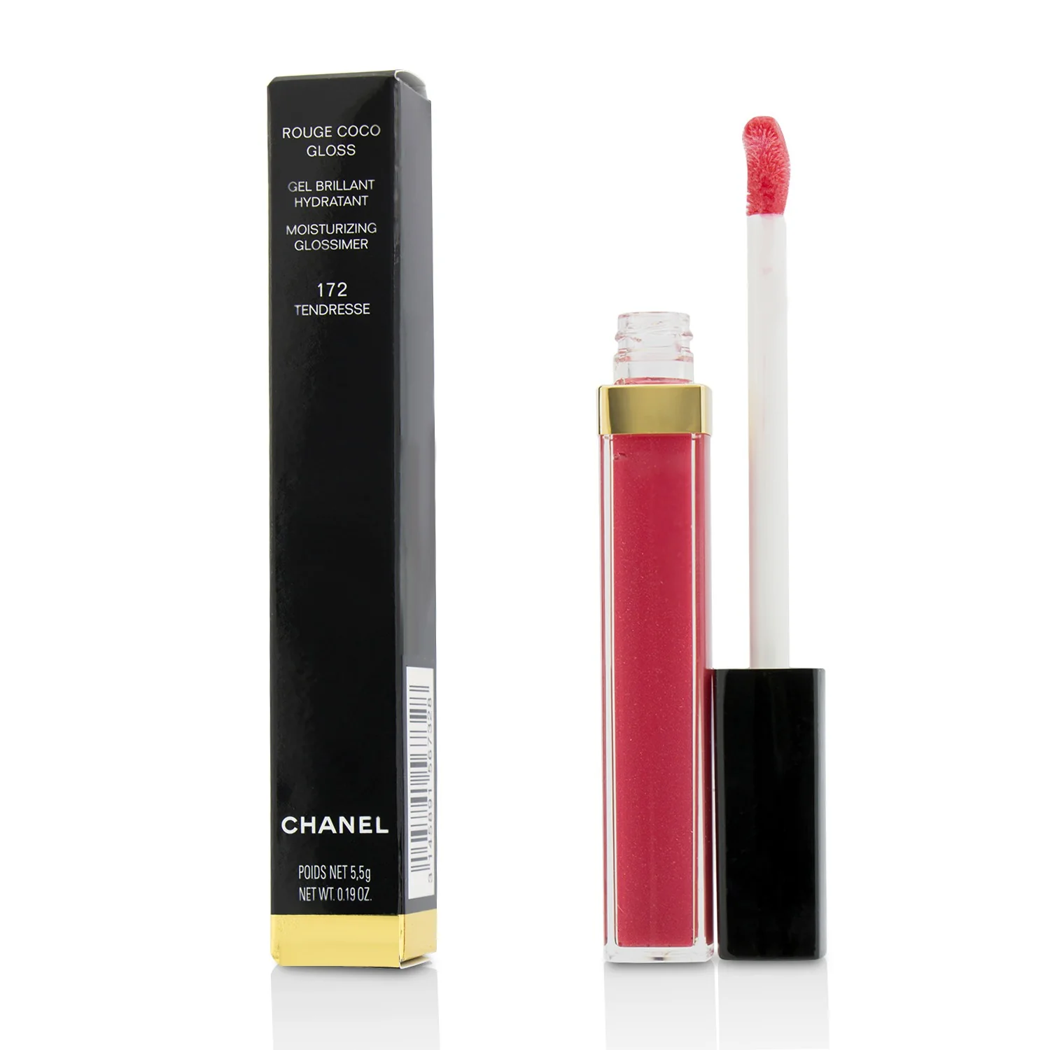 Chanel Rouge Coco Gloss Moisturizing Glossimer - # 806 Rose Tentation  5.5g/0.19oz