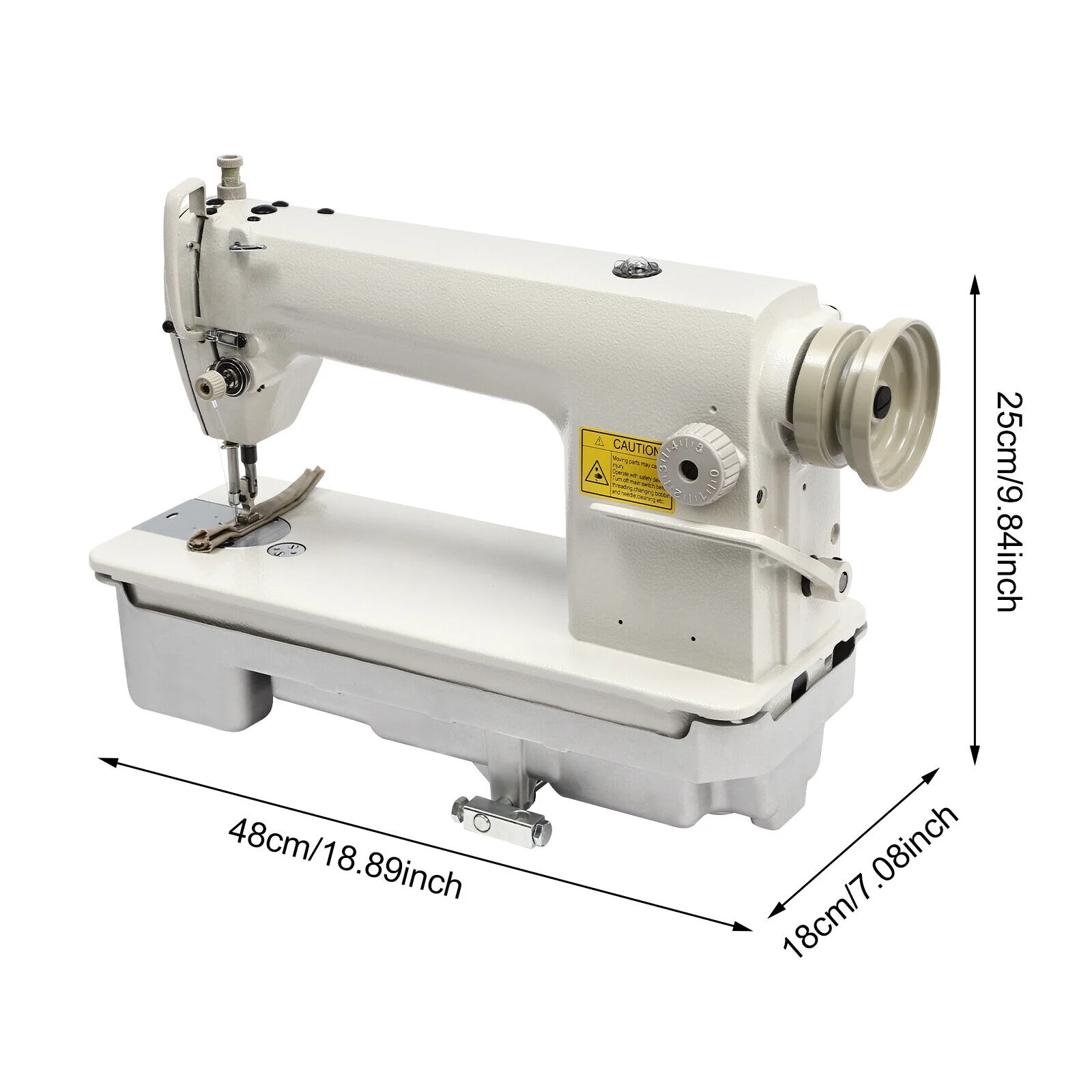 Miumaeov Industrial Sewing Machine Heavy Duty Straight Stitch Sewing Machine Leather Sewing Tool for Sewing and Repairing Shoes Boots Slippers