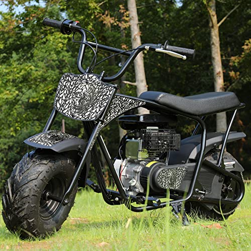 Oryxearth Mini Dirt Bike for Kids, 105CC 4-Stroke Kid Gas Powered Off-Road Pocket Pit Trail Motorcycle W/EPA Approved