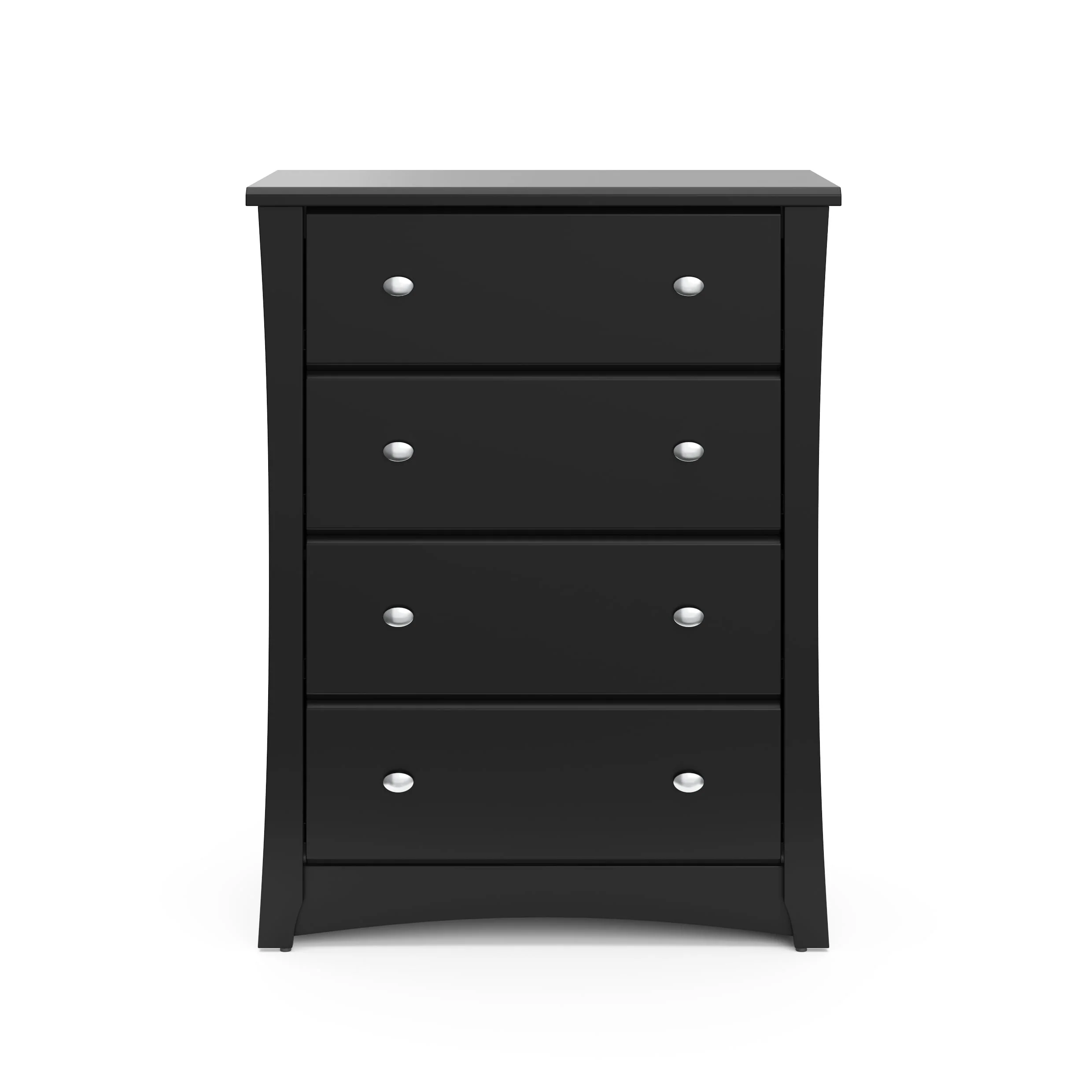 Storkcraft Crescent 4 Drawer Kids Dresser White