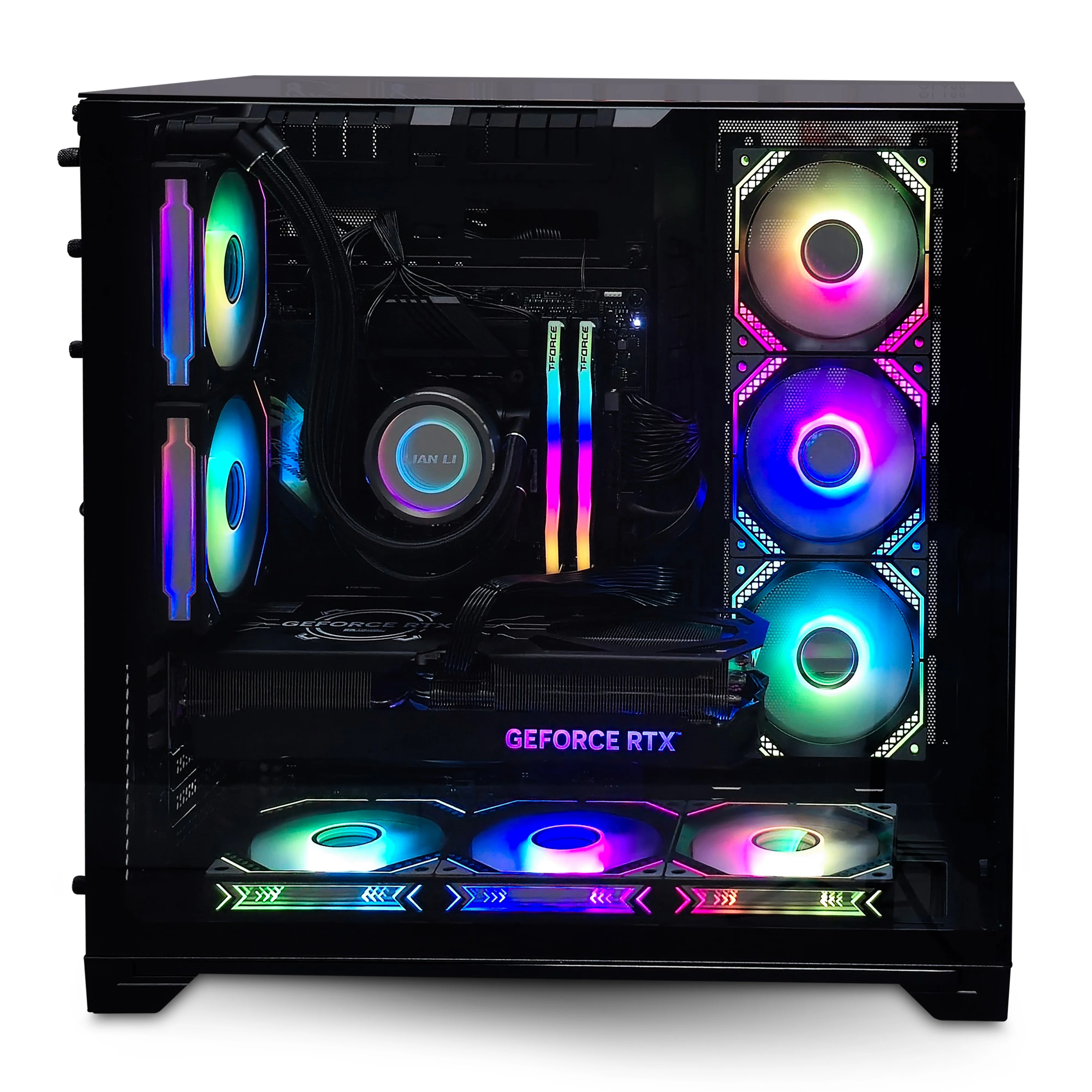 BlazingTech EX Vision Custom Built Gaming PC Geforce RTX 4070Ti SUPER + I9-12900 + 32GB DDR5 RAM + 2 TERRA PCle NVMe - Radiant Selections