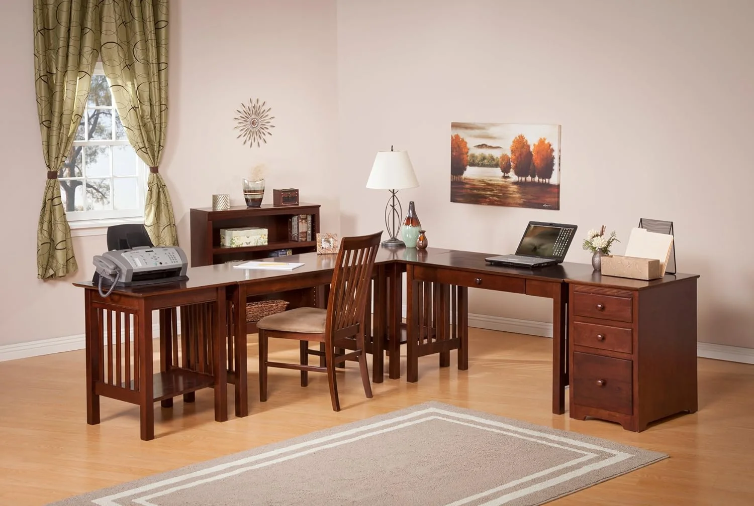 Mission Desk, Antique Walnut