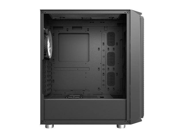 Montech Air x ATX Mid-Tower Case, Super High Airflow, Pre-Installed Dual 200mm ARGB Fans, 120mm ARGB Fan, ARGB Controller, Mothe