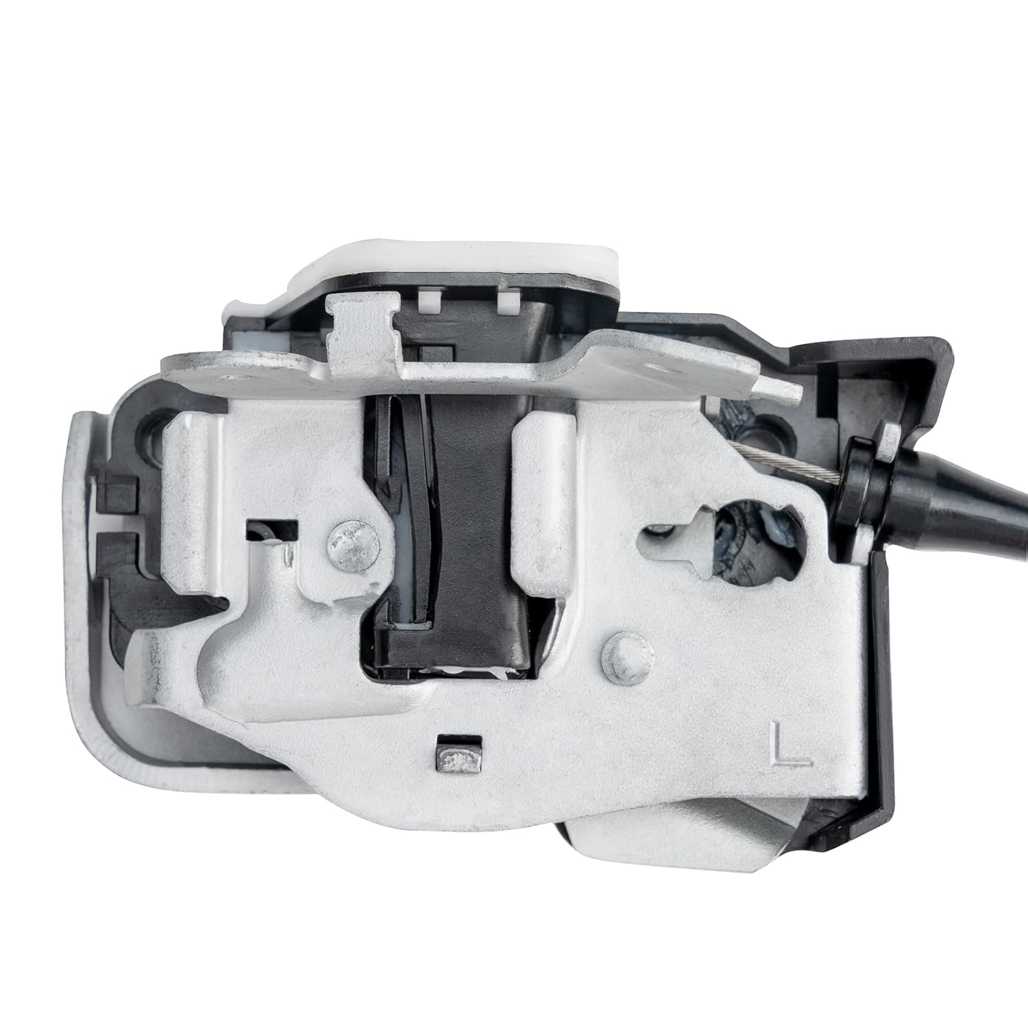 6C3Z-28264A01-A Rear Door Lock Latch Cable Actuator Assembly Set Left Driver Side Upper and Lower for Ford F250 F350 F450 F550 Super Duty Extended