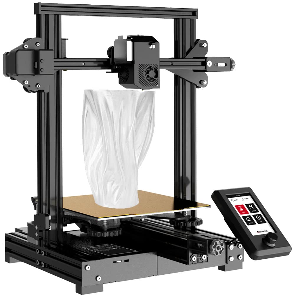 Voxelab Aquila 3D Printer, DIY FDM All Metal 3D Printers Kit with Removable Carborundum Glass Platform, Resume Printing Function