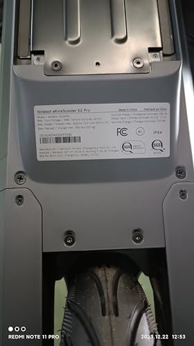 Segway Ninebot E2 Plus II/ E2 Pro Electric Scooter, 15.5 mph Top Speed, Front Suspension (E2P2 Only), Portable Kick Scooter for Adults