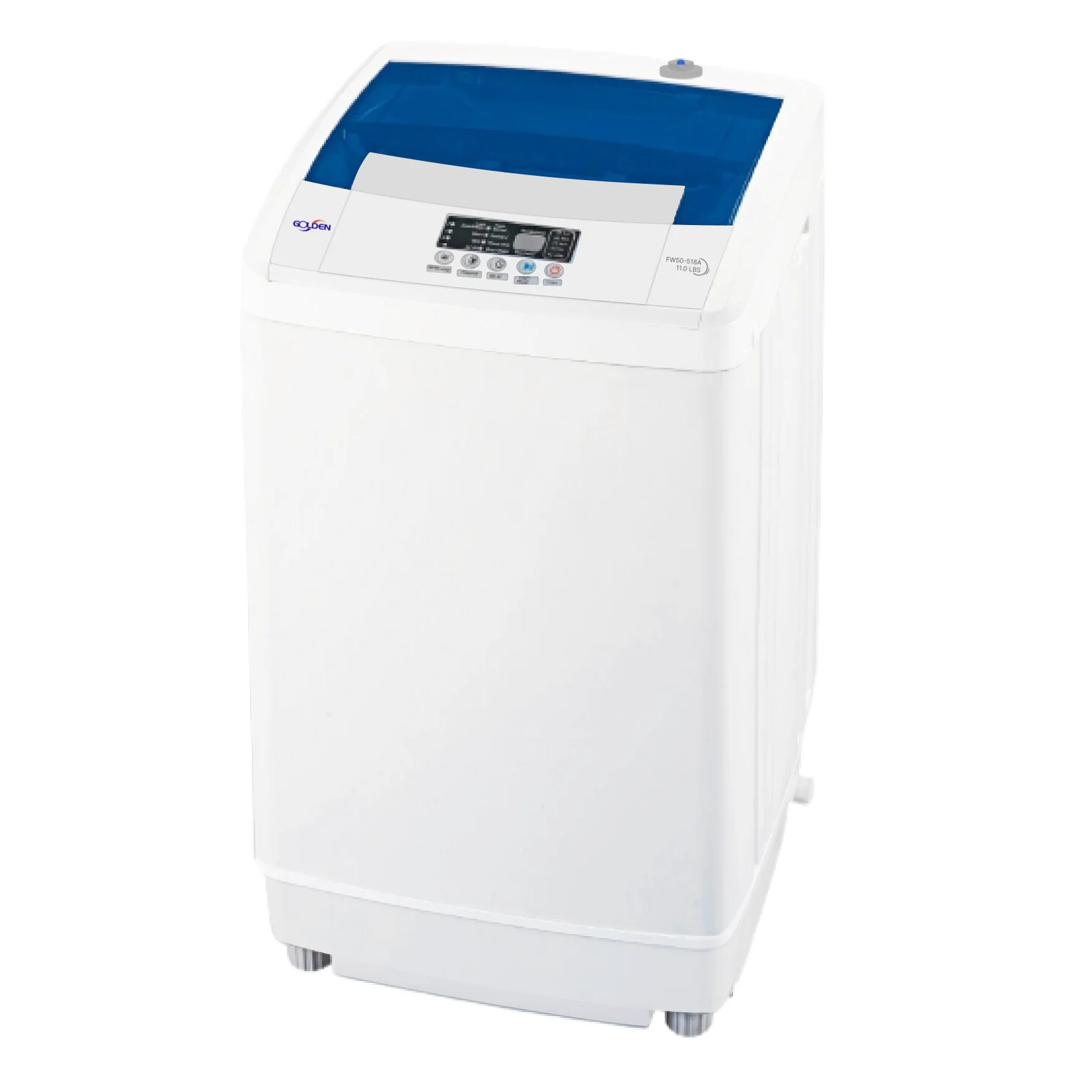 GOLDEN 1.6 Cu Ft. /11.0 LB Ft Portable Washer Top-load for Apartment, Dorms, Camping and More