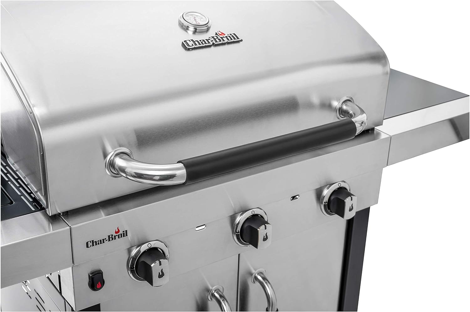 Char-Broil Advantage Series 345S - 3 Burner Gas Barbecue Grill with TRU-Infrared Technology, Stainless Steel Finish
