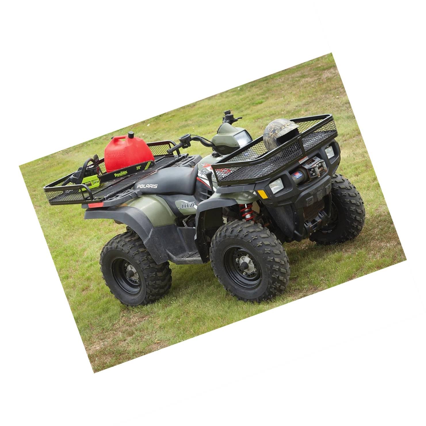 Guide Gear Universal ATV Front/Rear Cargo Basket Set 2 Piece