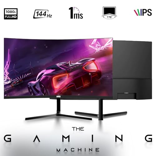 Dell Desktop PC Gaming Bundle - Core i7, 16GB RAM, 1TB SSD, 27-inch Curved Monitor, GT 1030, RGB Keyboard with AI-Enhanced Copilot Key and Mouse