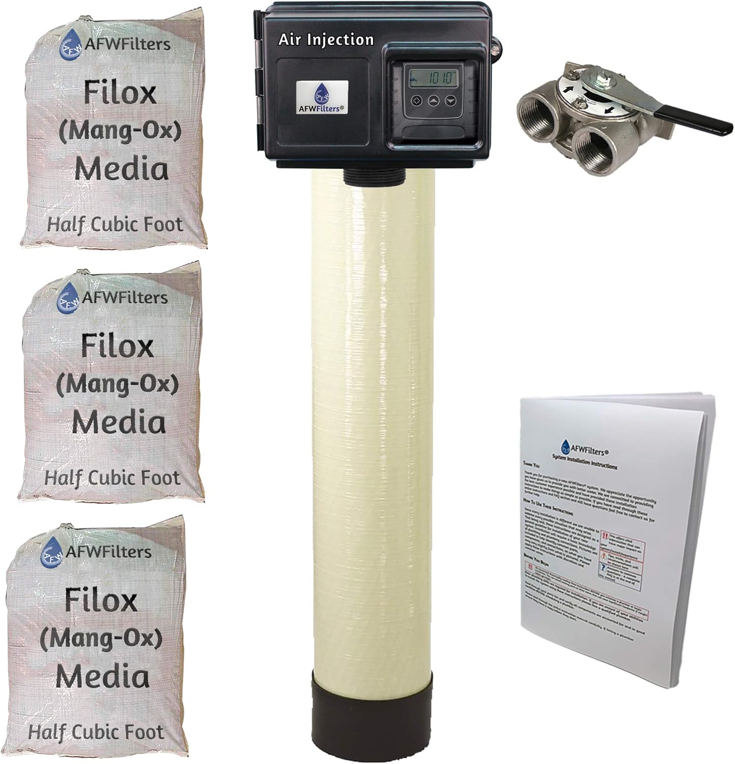 AFWFilters Air Injection Platinum 1.5 cubic foot Iron, Sulfur, Manganese System
