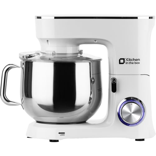Kitchen in the Box Stand Mixer, 900W 8.5 QT Kitchen Electric Mixer, 10-Speed Large Capacity Tilt-head Food Mixer with Dough Hook, Wire Whip