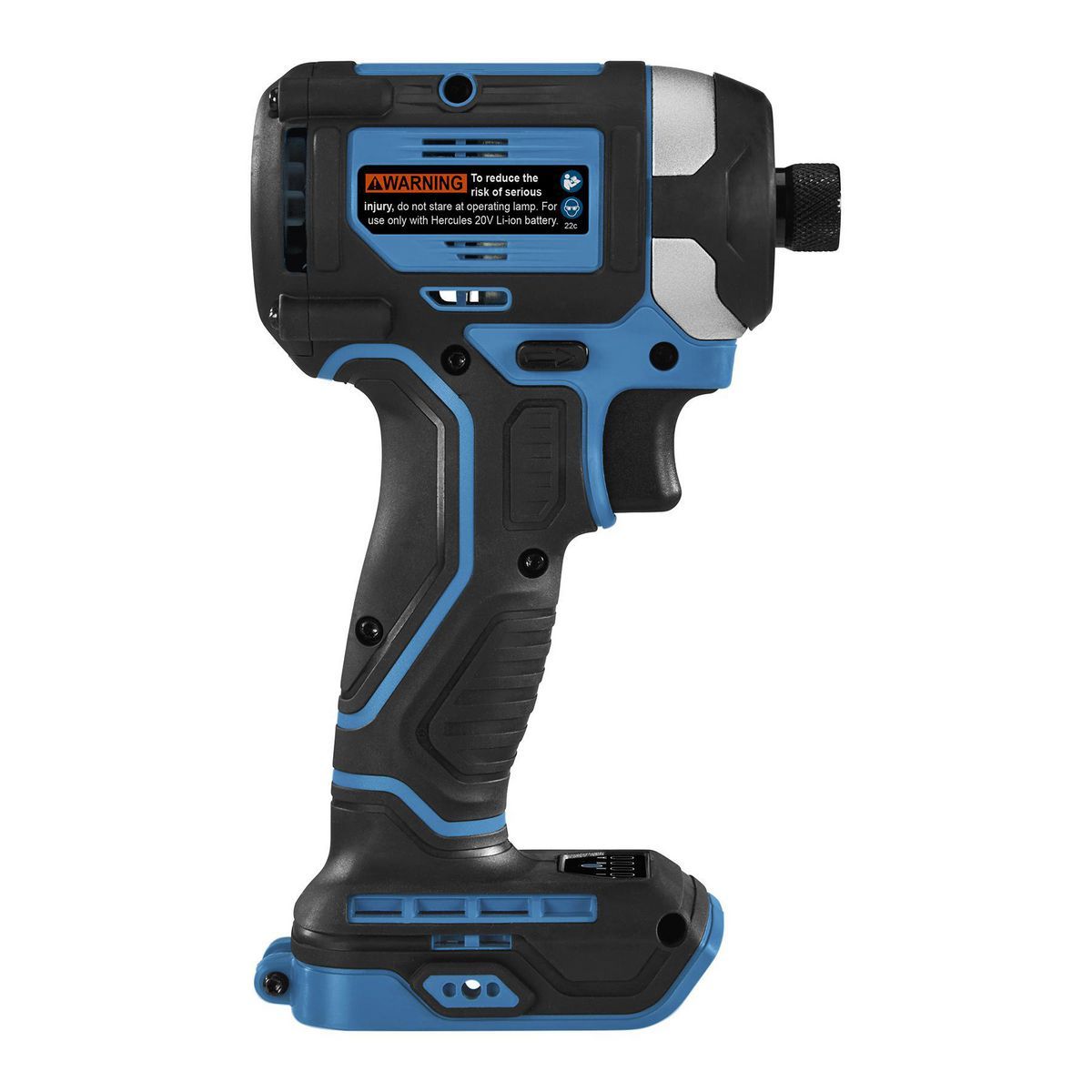 HERCULES 20V Brushless Cordless, 1/4 in. Compact, 3-Speed Impact Driver - Tool Only