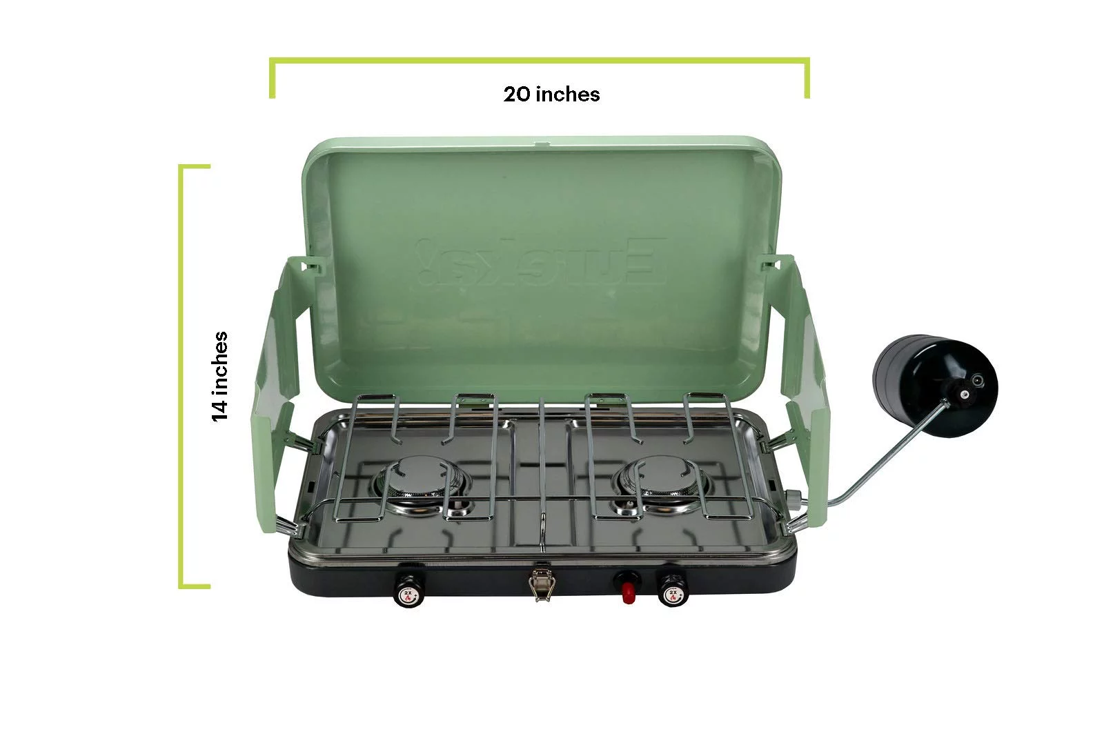 Eureka ERK2572193 Quite Green & Dark Shadow Ignite Stove