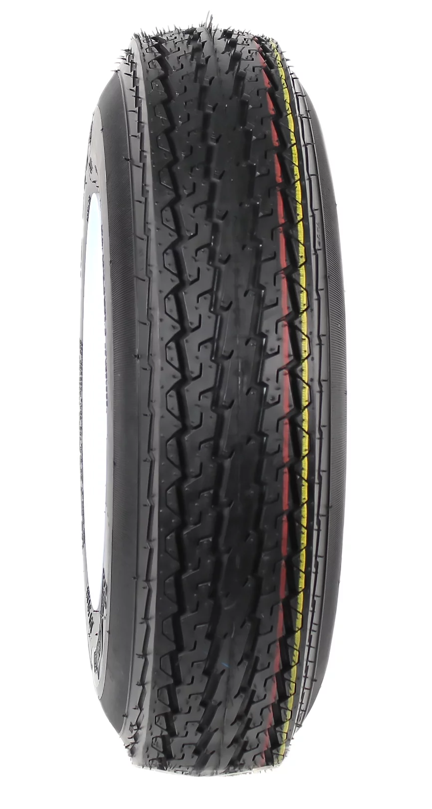 Two Trailer Tires On Rims 4.80-8 480-8 4.80 X 8 8 in. B 5 Lug Bolt Wheel White