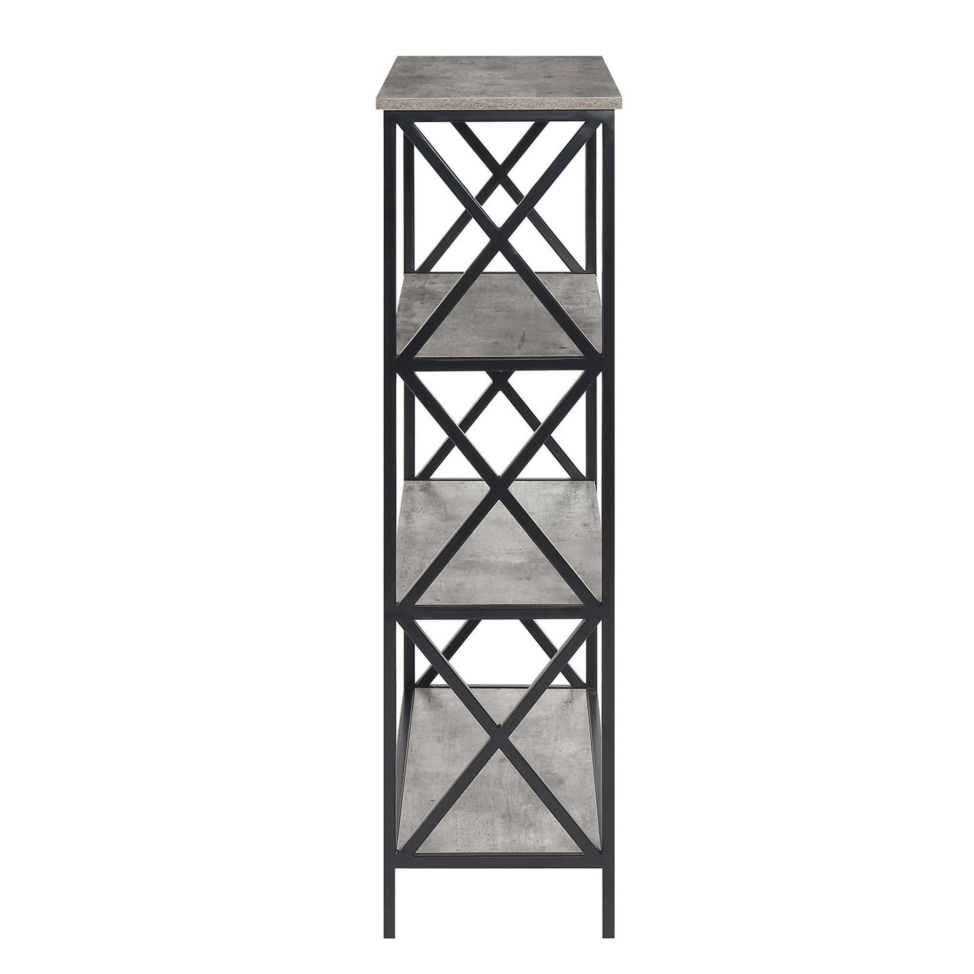 42x22 Tucson 4 Tier Bookcase Faux Birch - Breighton Home