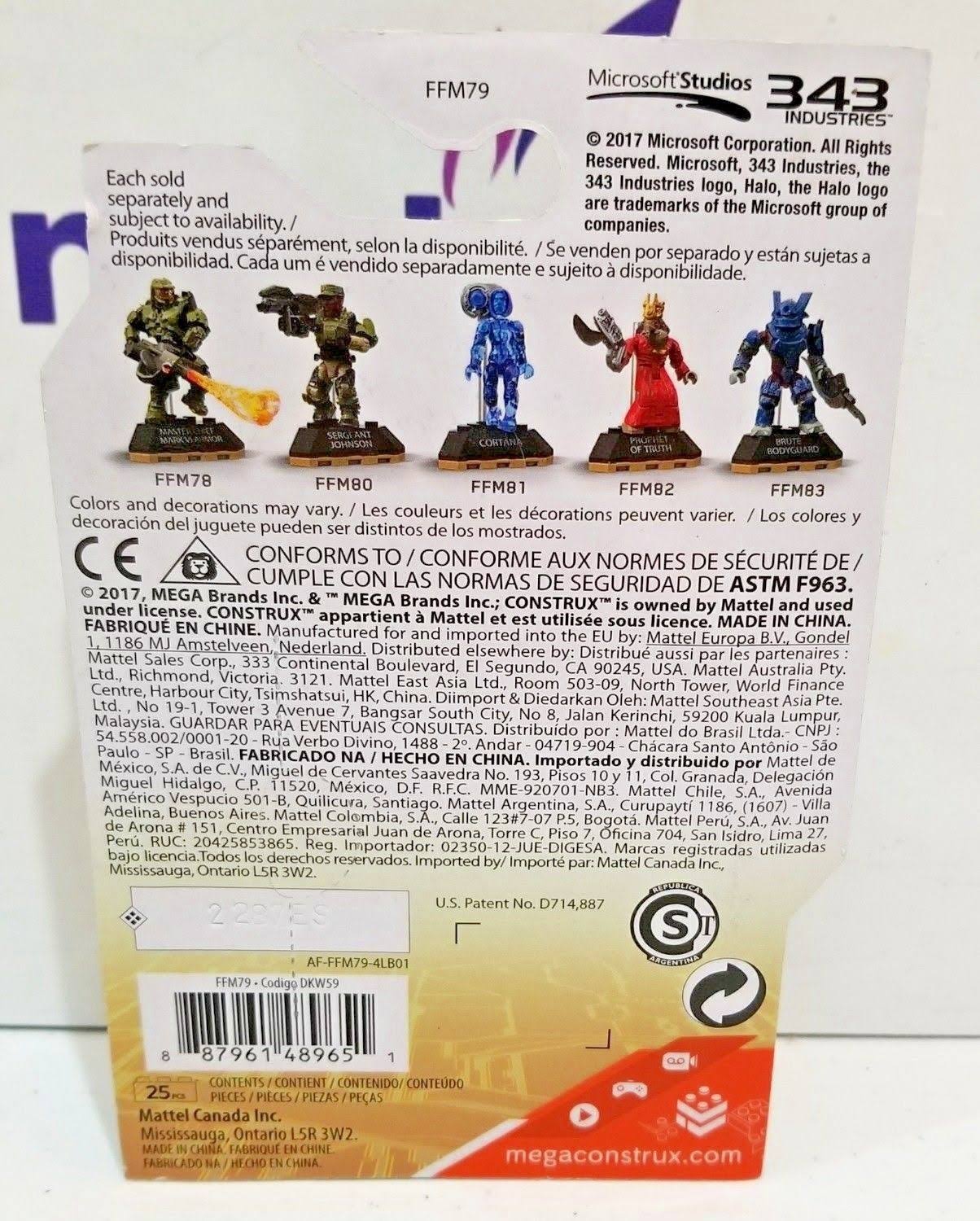 Mega Construx Halo Heroes Legendary Spartans Arbiter
