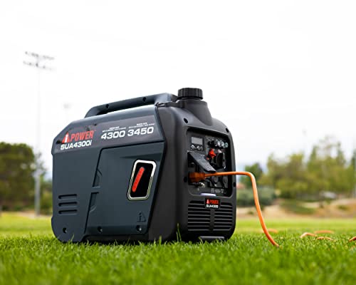 A-iPower 7600W Dual Fuel Quiet Portable Inverter Generator, Electric Start RV Ready, EPA & CARB Compliant CO Sensor