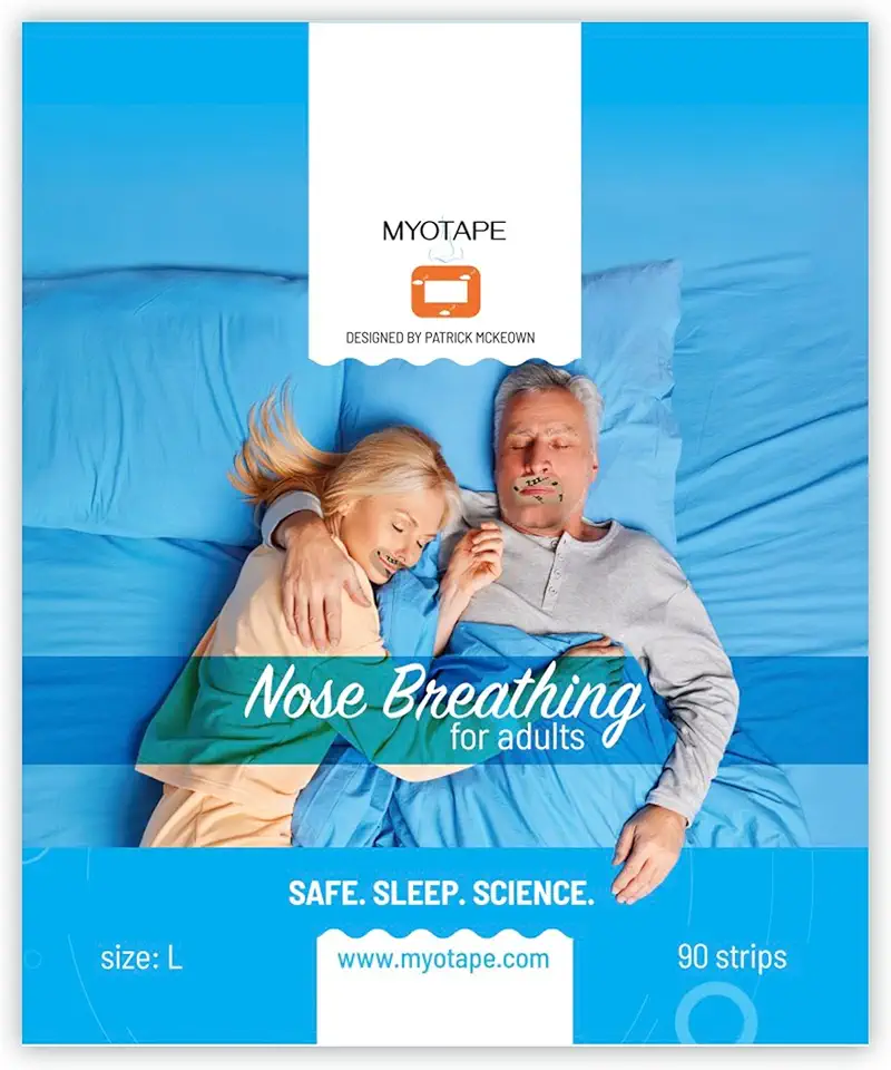 Sleep Tape for Adults - Mouth Tape for Adults- Improves Your Sleep Quality - Promotes Nasal Breathing During Sleep