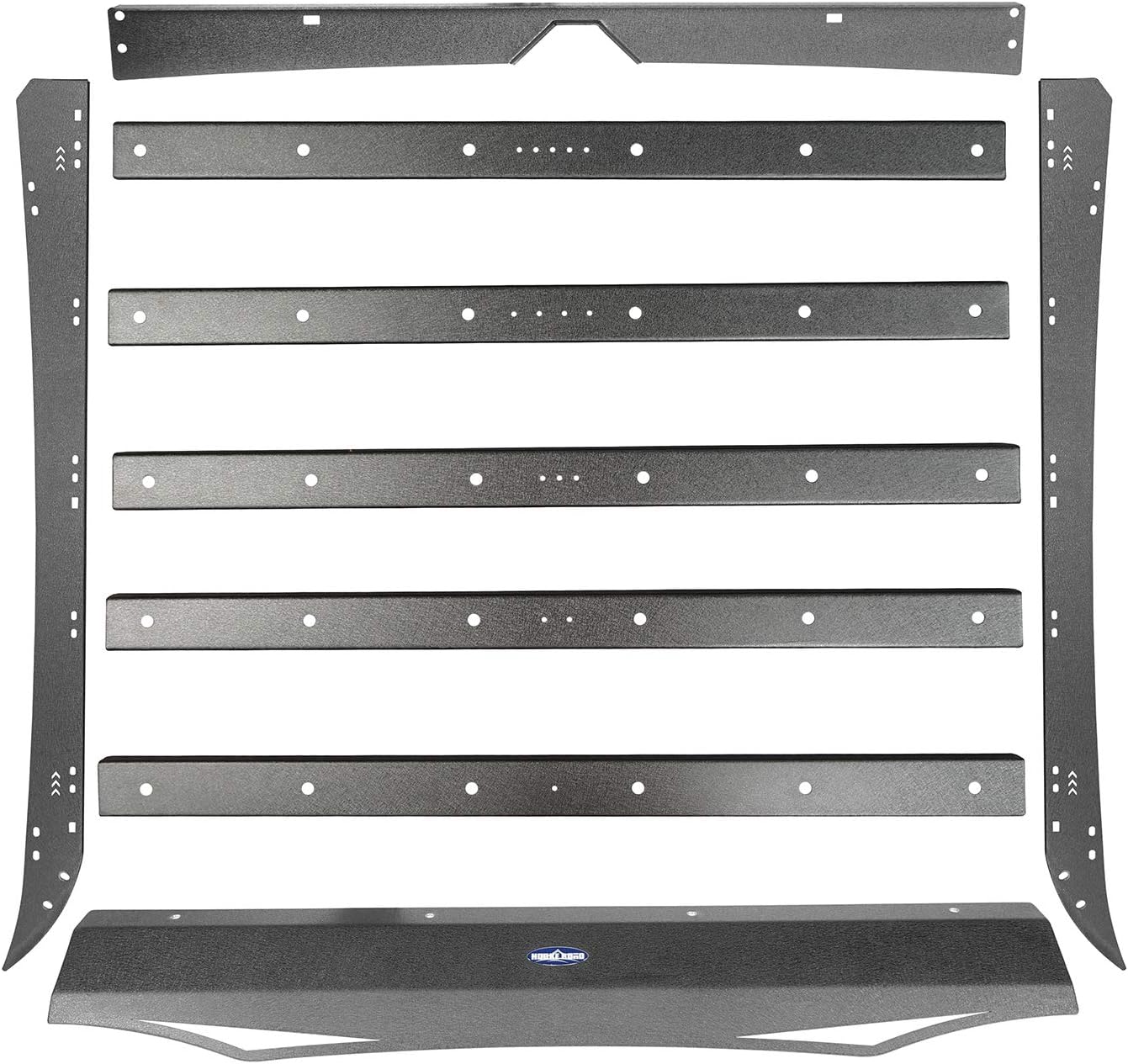 Hooke Road Steel Roof Rack Cargo Carrier for Toyota Tacoma 2005-2022 Double Cab Truck