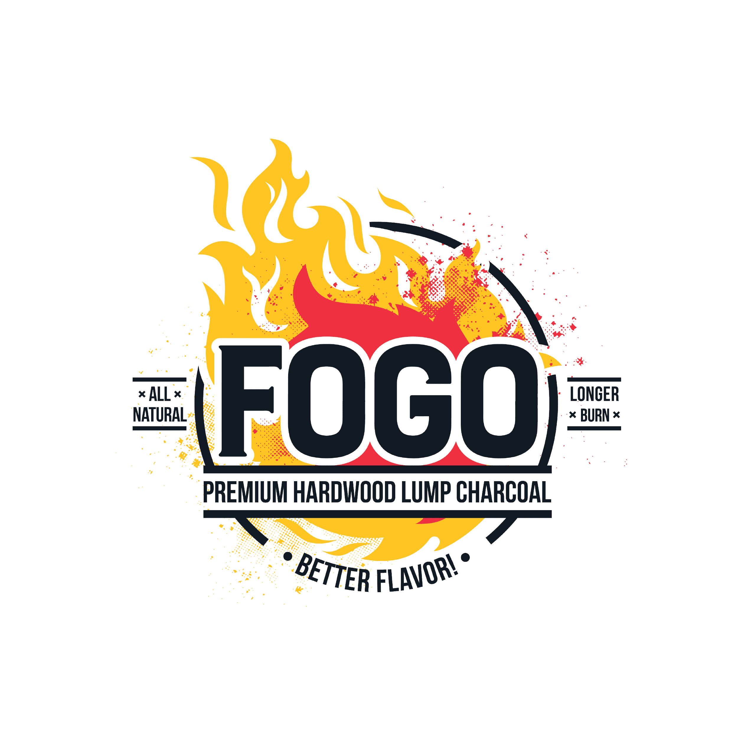 FOGO Premium Oak Restaurant Grade All-Natural Hardwood Flavor Lump Charcoal Fuel for Ideal Grilling and Smoking, 35 Pound Bag, 2-Pack