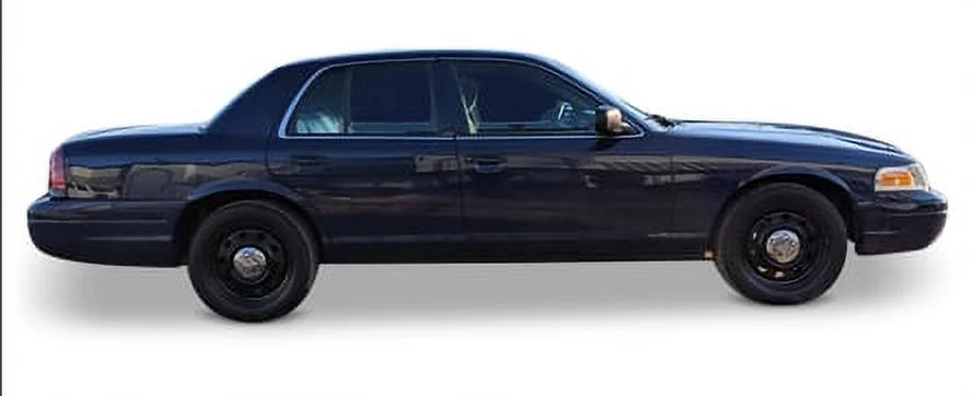 For 2006-2011 Ford Crown Victoria 17 Inch Painted Black Rim - OE Direct Replacement - Road Ready Car Wheel
