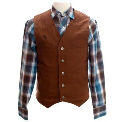 Wyoming Traders Men&s Texas Concealed Carry Vest, Cvc, TB3, Cinnamon