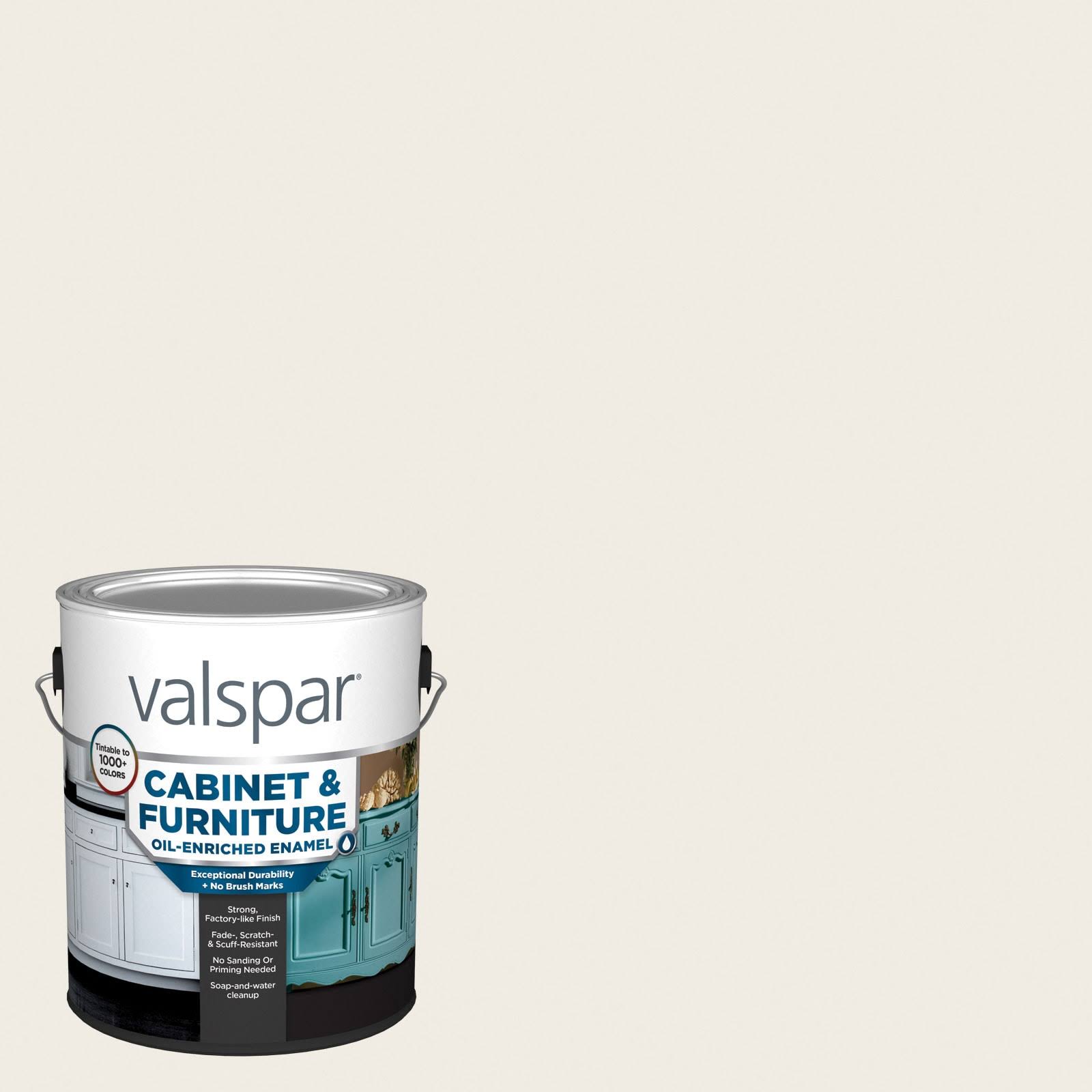 Valspar Valspar Satin Dove White 7002-7 Cab and Fur Paint 1-Gallon | 7002-7-740150