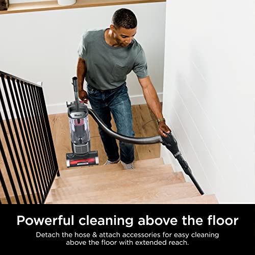 Shark NV752 Rotator Powered Lift-Away TruePet Upright Vacuum with HEPA Filter, Large Dust Cup Capacity, LED Headlights, Upholstery Tool