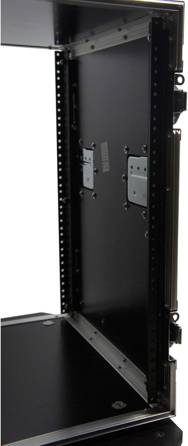 Harmony Cases HC6UAD DJ Flight Amp 6U Rack Space Road Travel Amplifier Case