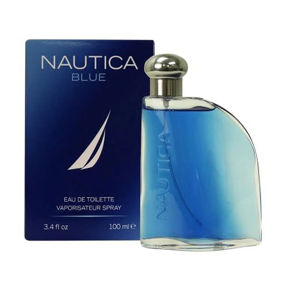 Nautica Blue by Nautica for Men EDT Spray, 3.4 Oz, 6 Pack
