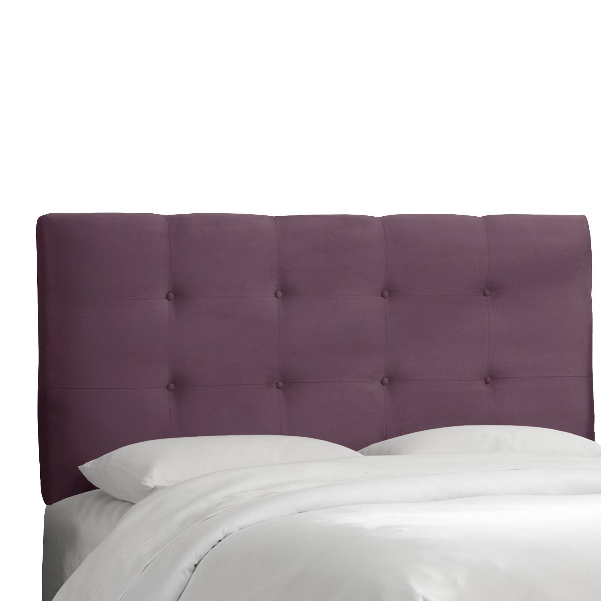 Skyline Furniture Premier Purple Tufted Headboard (Queen)