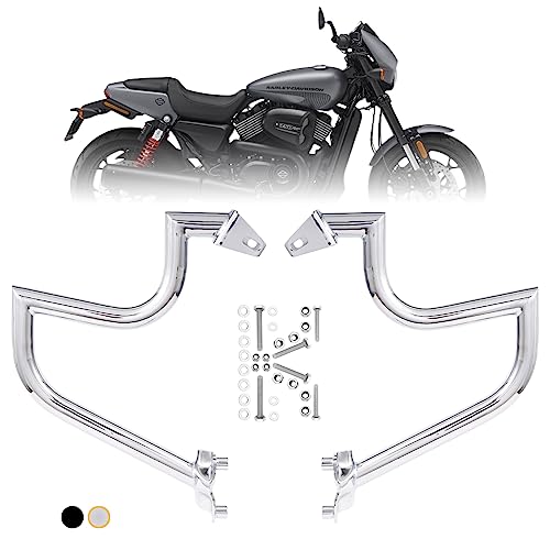 Crash Bar Engine Guard Highway Bar for Harley Davidson XG Models,Street 500 750 XG750 XG500 2015-2020(Black)