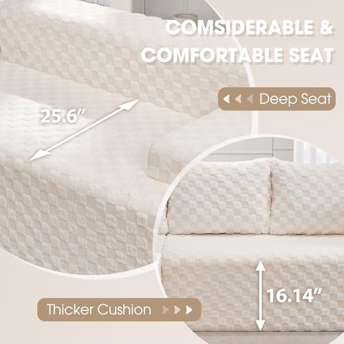 Modular Sectional Sofa Couches L-Shape Couch 3 Seat Modular Sofa Memory Foam Sectional Couches for Living Room