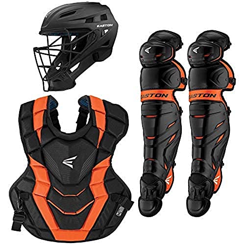 Easton | Elite X 2.0 Baseball Catcher's Equipment | Box Set | NOCSAE Approved | Youth/Intermediate/Adult | Multiple Colors