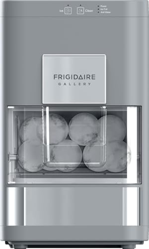 Frigidaire, Countertop Artisanal Sphere Ice Machine, Transparent Window, Gourmet Ice Maker, 84 Sphere per Day Capacity