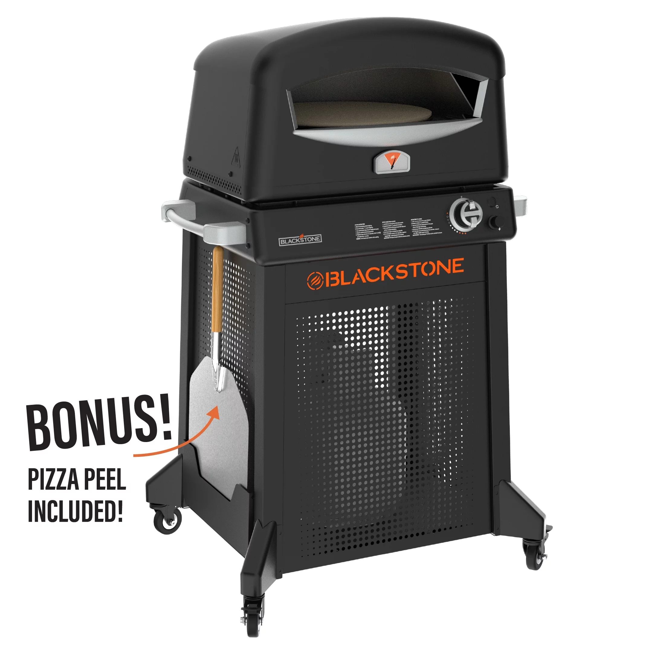 Blackstone Propane Outdoor Pizza Oven with Stand and Pizza Peel