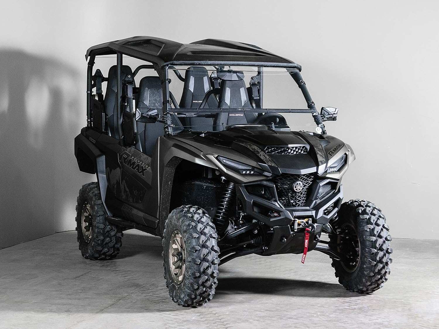 UTV Windshield Full Tilting 3/16" Compatible with Yamaha RMAX - Made in the USA!
